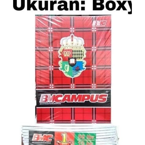 Jual BUKU TULIS CAMPUS 50 LEMBAR BOXY 10 BUKU Shopee Indonesia