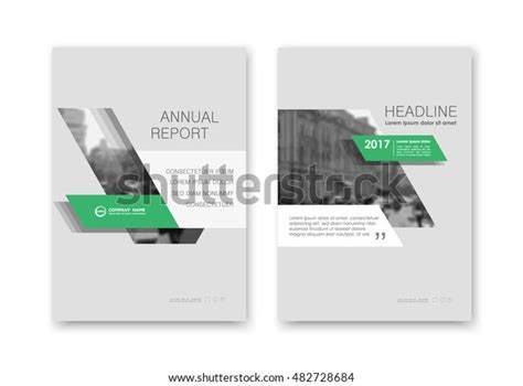 Cover Design Annual Reportvector Template Brochures Stock Vector Royalty Free 482728684