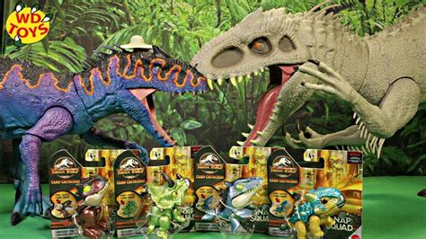 Jurassic World Camp Cretaceous 4 Snap Squad Dinosaur Toys Mattel Netflix Dinosaur Toys