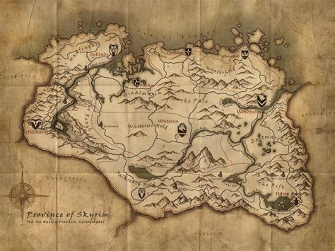 Skyrimmaps The Unofficial Elder Scrolls Pages Uesp