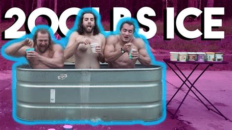 Ice Cream Ice Bath Brain Freeze Challenge Clarence And Juji Youtube