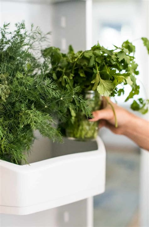 How To Store Fresh Herbs In The Refrigerator Lexi S Clean Kitchen