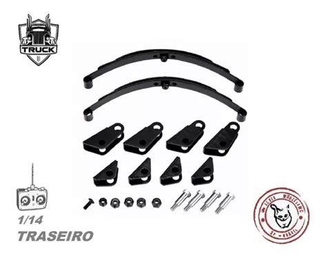 Feixe De Mola Traseiro Kit Completo P Truck Truckmodelismo