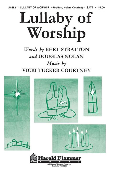 Lullaby Of Worship Von Vicki Tucker Courtney Noten F R Gemischten Chor