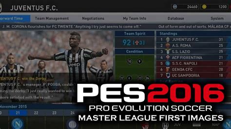 Pes 2024 Master League Release Date Babs Marian