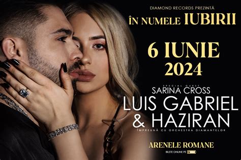 Bilete Concert Luis Gabriel Si Haziran In Numele Iubirii Iun Ora