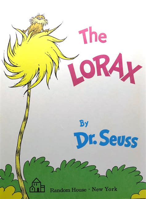 Top 100 The Lorax Book Cover Update - Countrymusicstop.com