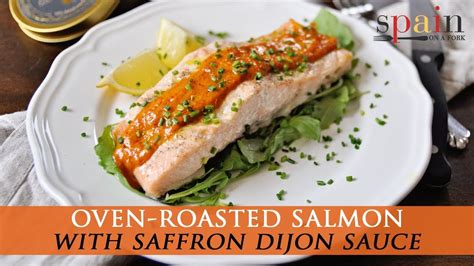 Easy To Make Oven Roasted Salmon Recipe With Golden Saffron Youtube