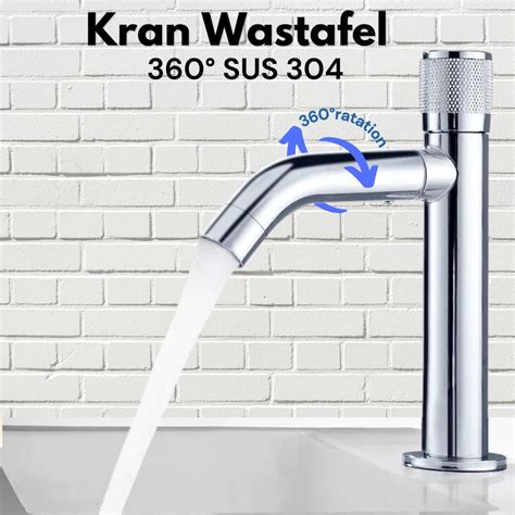 Jual PROMO Kran Washtafel Hitam Keran Cuci Tangan Stainless Sus 304