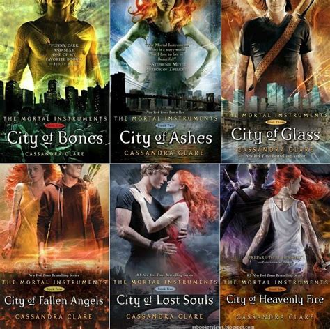 Series Review The Mortal Instruments By Cassandra Clare The Complete Set City Of Bones The