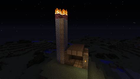 Minecraft Beacon Tower By Axlsparda On Deviantart