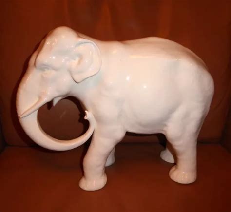 ART DECO Max Roesler Grosser Elefant Keramik EUR 165 00 PicClick DE