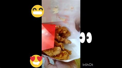 Kfc Peri Peri Chicken Strips Unboxing Kentucky Fried Chicken 🍗🍗