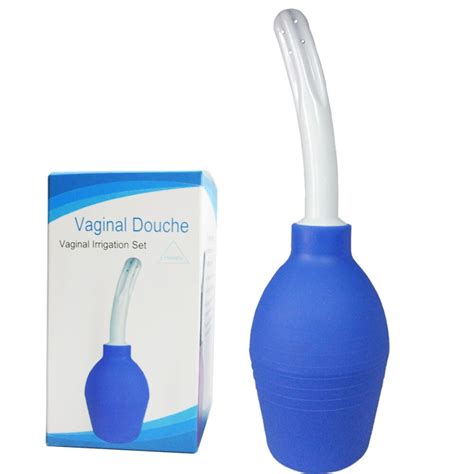 Anal Vaginal Bulb Douche Colonic Irrigation Rubber Enema Bag Cleaner