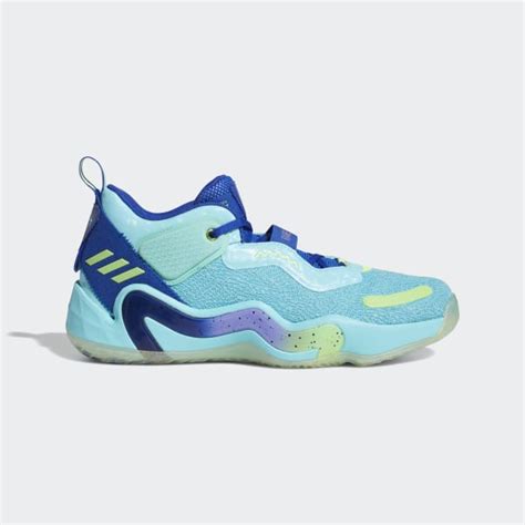 Adidas Donovan Mitchell D O N Issue 3 Shoes Turquoise Unisex