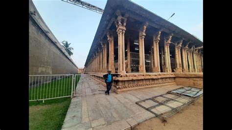 Aayiram Kaal Mandapam Stone Pillars Mandapam Trichy Tamilnadu