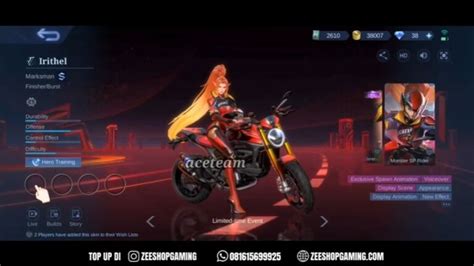 Bocor MLBB X Ducati Hadirkan Skin Keren Untuk Benedetta Dan Irithel