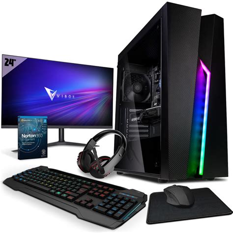 Vibox Ii 22 Gaming Pc Komputer Gamingowy Pakiet Ekranów 24 Six