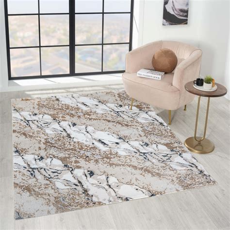 Mykonos 7125 Cream Beige szőnyeg 120x170cm Krém Arany Sz