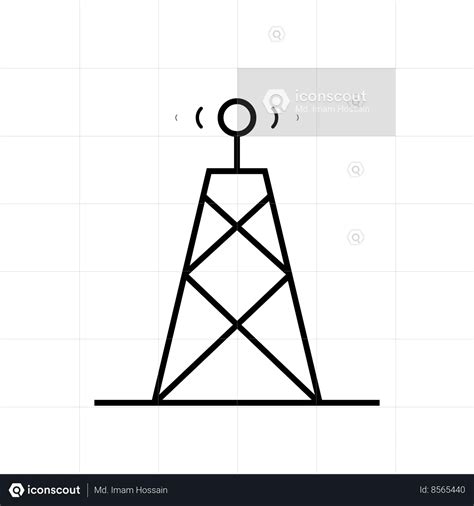 Cell Tower Animated Icon Download In Json Lottie Or Mp4 Format