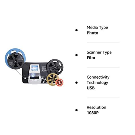 Mm Super Film To Digital Converter Film Scanner Digitizer With