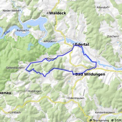 Radwege Und Routen In Und Um Bad Wildungen Bikemap Deine Radrouten