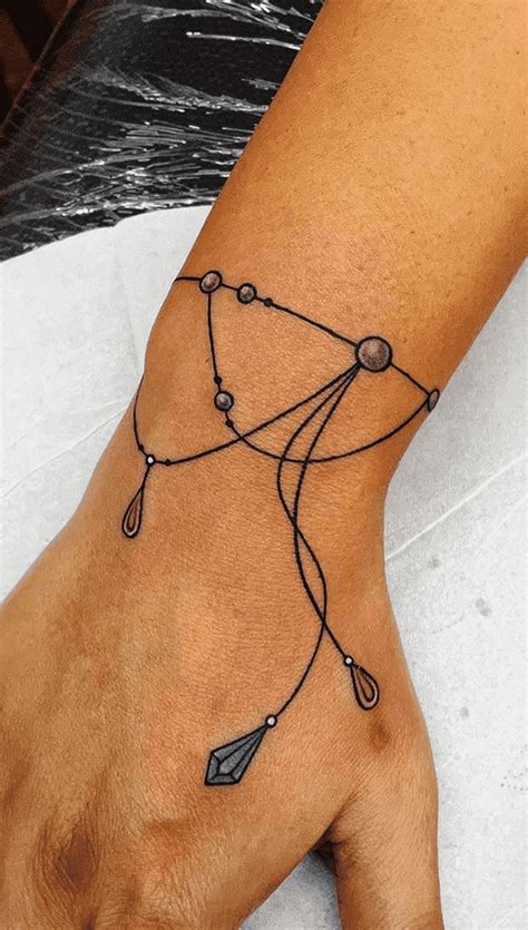 Ankle Bone Tattoo Images Ankle Bracelet Tattoo Wrist Bracelet Tattoo