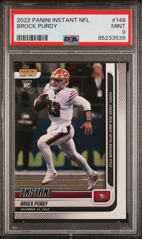 2022 Panini Instant NFL 148 Brock Purdy RC For Sale Online EBay