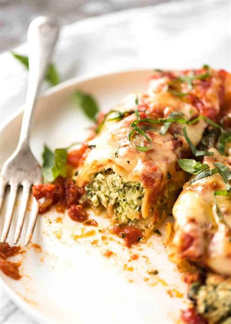 Cannelloni Mit Spinat Ricotta F Llung Essen Rezept