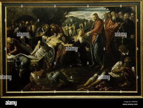 Studio Of Jacopo Tintoretto The Raising Of Lazarus 83 74