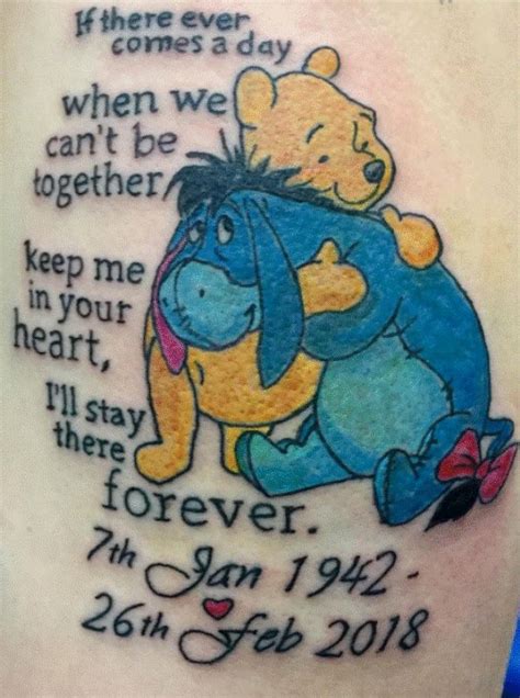 50 Amazing Winnie The Pooh Tattoo Designs With Meanings Ideas And