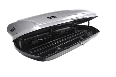 Thule Sonic Xl Rooftop Cargo Box 17 Cu Ft Metallic Silver Thule