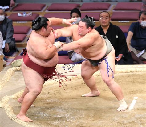 朝乃山 徳勝龍との十両史上初幕内v対決制し無傷勝ち越し548日ぶり大銀杏「いろんな思いこみ上げて」 スポーツ報知