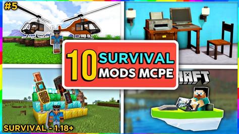 Top Survival Mods For Minecraft Pocket Edition Best Minecraft