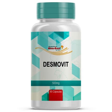 Desmovit 500Mg 90 Cápsulas Drogaria Minas Brasil