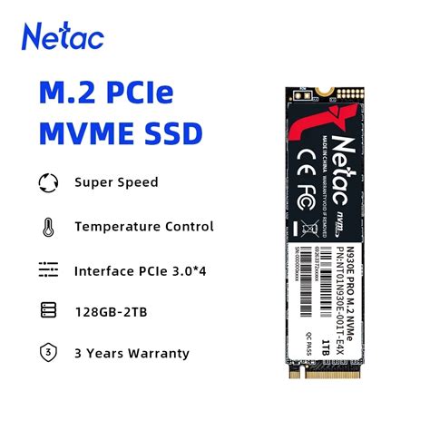 Netac M Pcie Nvme Ssd Nvme Tb Gb Gb