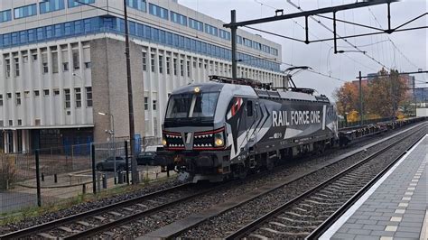 Vectron Sharky Komt Door Eindhoven Centraal Youtube