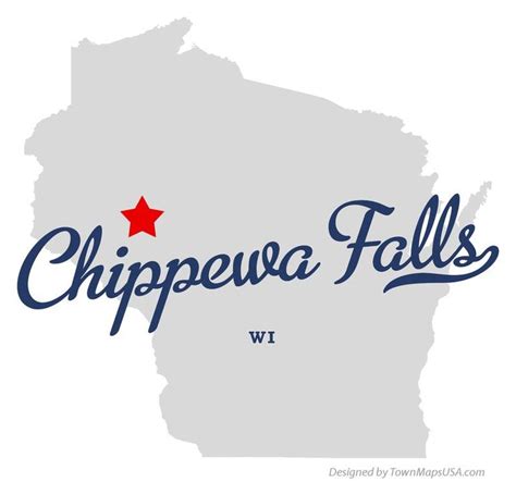 Map Of Chippewa Falls Wisconsin Wi Chippewa Falls Wisconsin Chippewa