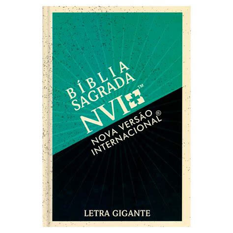 Bíblia Sagrada NVI Letra Gigante Capa Dura Retrô Manah Books