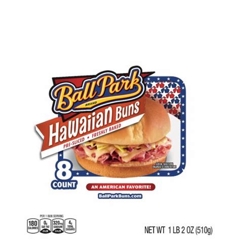 Ball Park Hawaiian Buns Nutrition And Ingredients Greenchoice