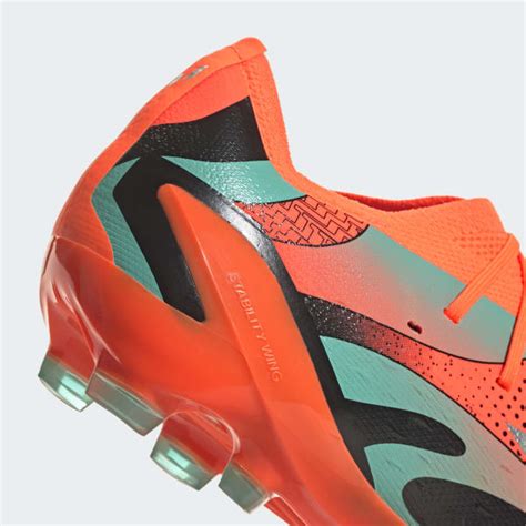 Adidas X Speedportal Messi1 Firm Ground Boots Orange Adidas Uk