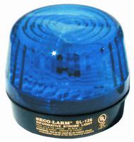 SL 126Q B SECO LARM Blue Security Strobe Light Newark Electronics