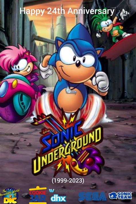 Happy 24th Anniversary To Sonic Underground By Mtdvdvm2k8 On Deviantart