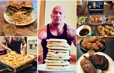 The Rock What Are Dwayne Johnsons Cheat Meals Givemesport