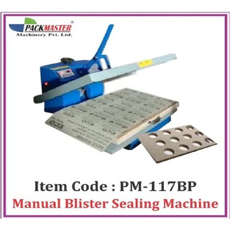 Manual Blister Packing Machine At 20000 00 INR In Ahmedabad