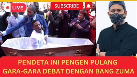 BANG ZUMA KEMBALI DI TANTANG PENDETA LATO LATO YouTube