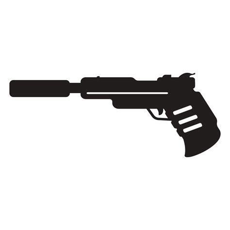 gun logo vector 23732533 Vector Art at Vecteezy