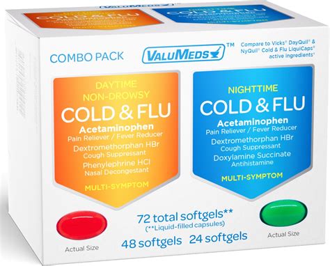 Amazon Amazon Basic Care Cold And Flu Relief Daytime And