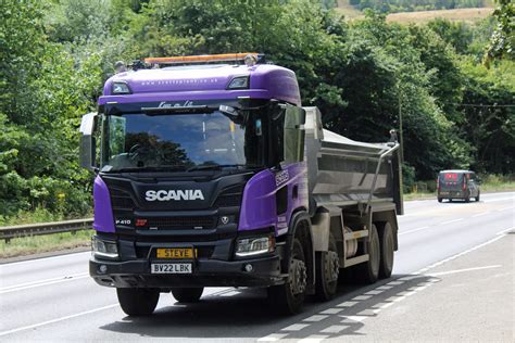 Scotts Evesham BV22 LBK Scania P Series On Crickley Hill Flickr