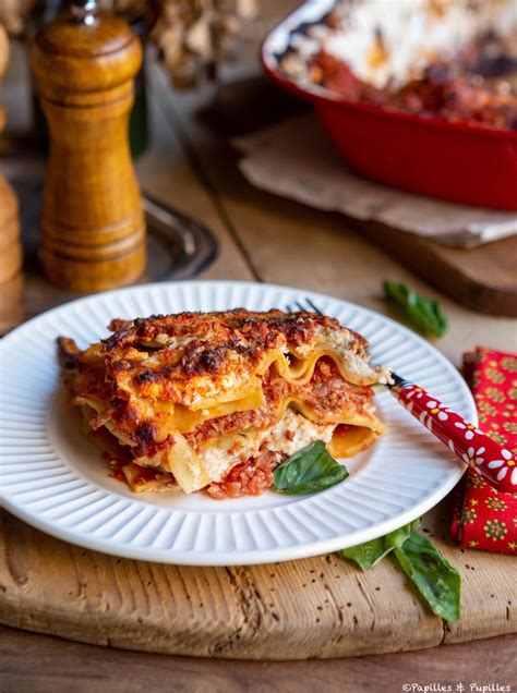 Lasagnes bolognaises une succulente recette sans béchamel